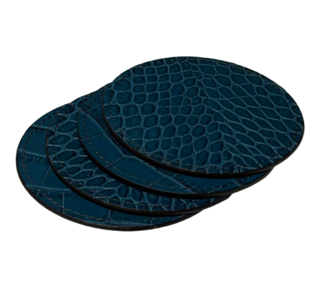 Round Coasters | Florida Blue