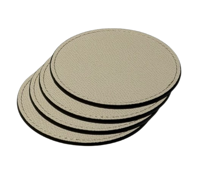 Round Coasters | Liverpool Cream