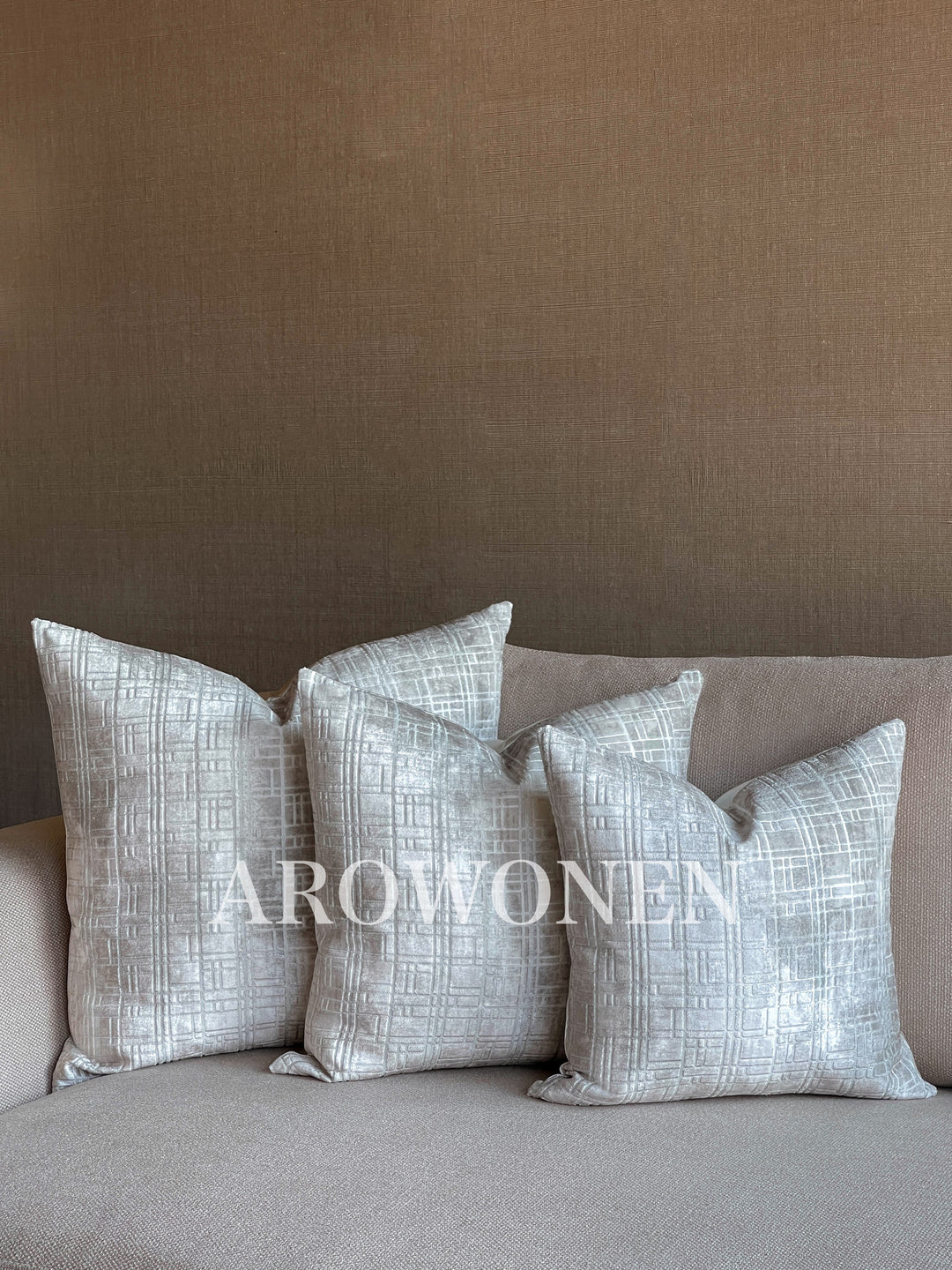 Decorative Cushion - Drago - Oyster White