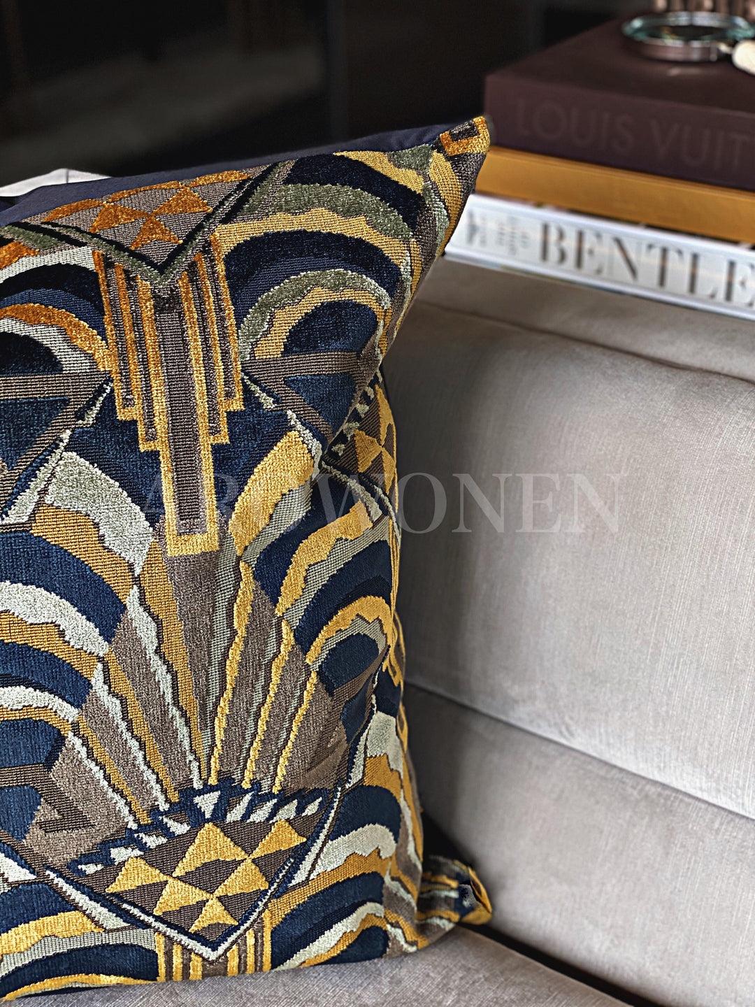 Decorative Cushion - Gatsby - Mustard