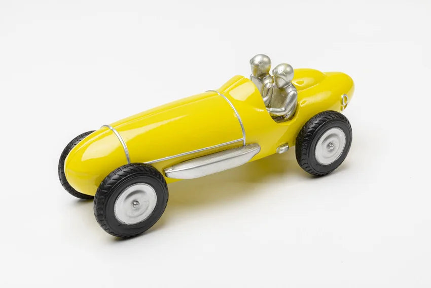 Object - Racing Car Yellow - 9cm