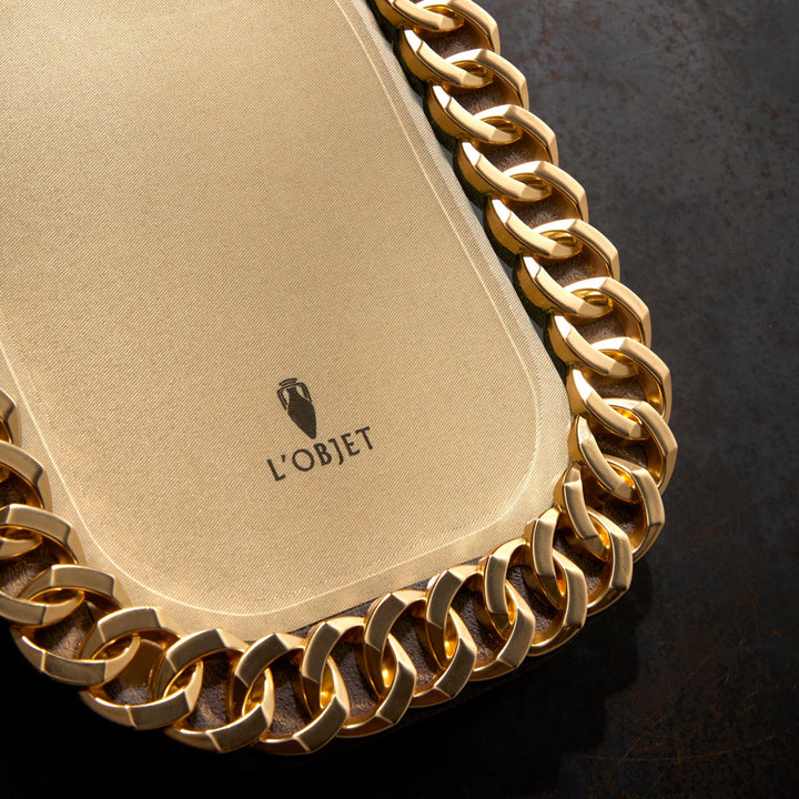 Cuban Link Frame - Gold - 13x18cm