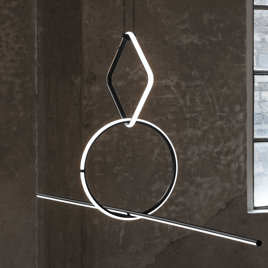 Pendant Lamp - Arrangements - 3 elements