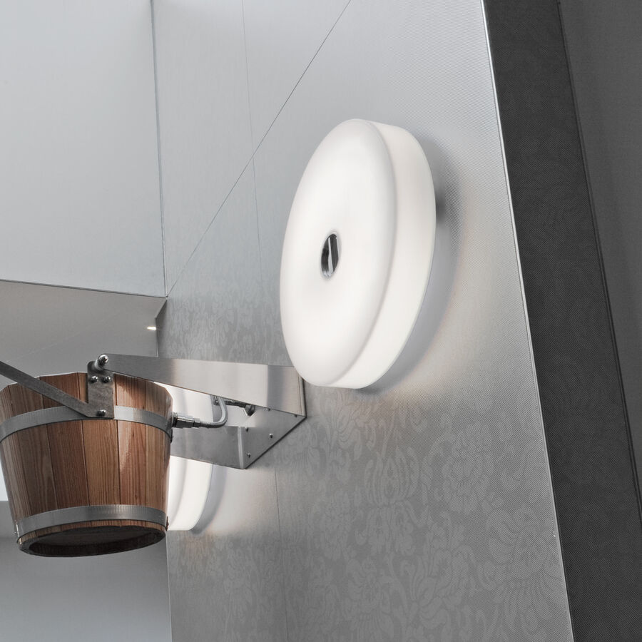 Wall Lamp - Mini Button - Glass