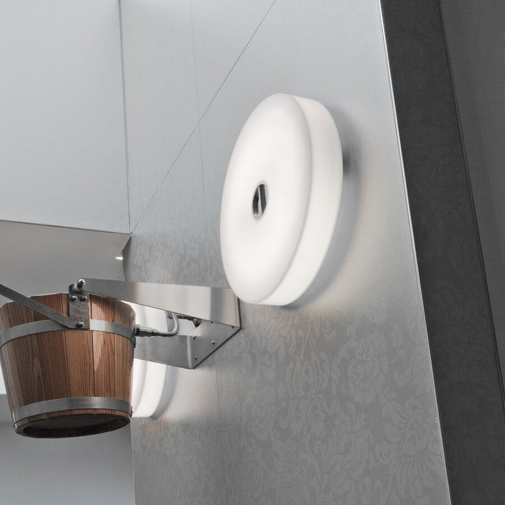 Wall Lamp - Mini Button - Glass