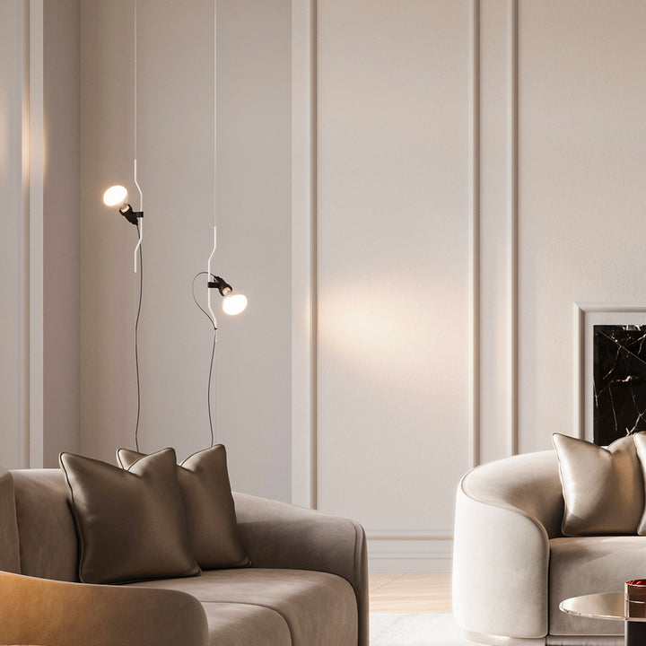 Pendant Lamp - Parentesi - Nickel