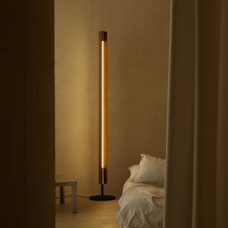 Floor Lamp - Seki-Han - wood