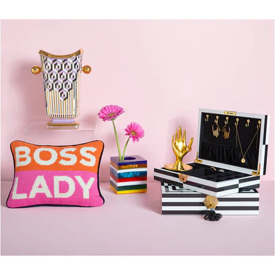 Boss Lady Needlepoint Cushion