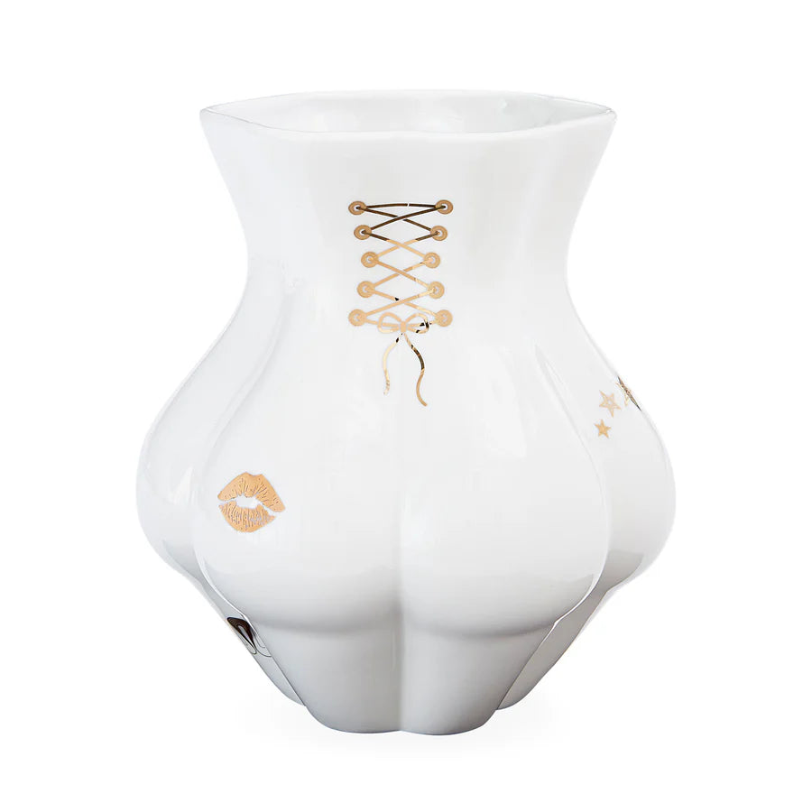 Gilded Kiki's Derrière Vase