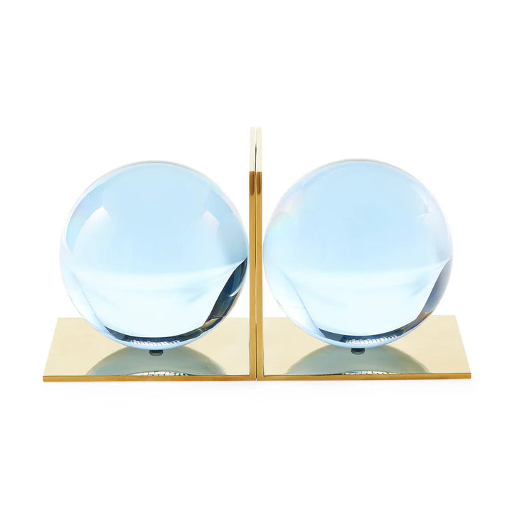 Globo Bookends Blue