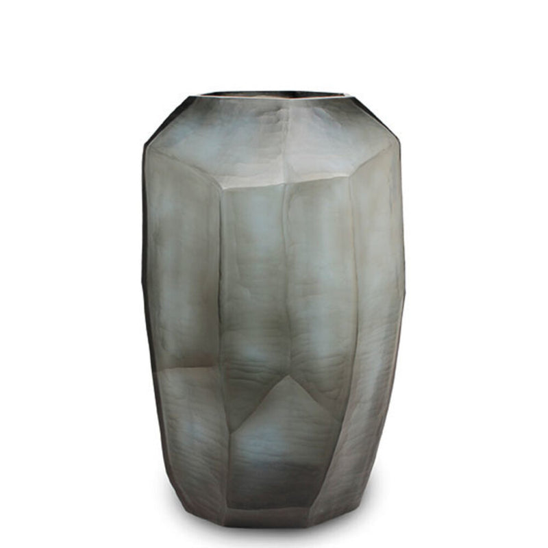 Vase - Cubistic - Indigo Smokegrey - Tall