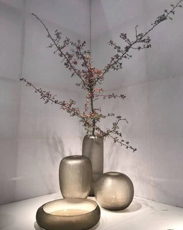 Vase - Gobi - Smokegrey - Round