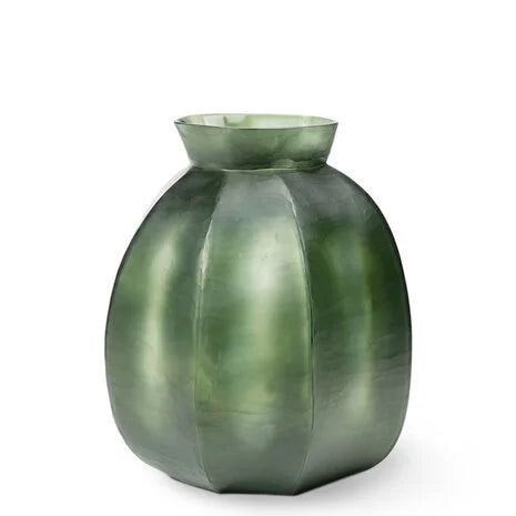 Vase - Karakol - Light Steelgrey / Black Steelgrey - Round