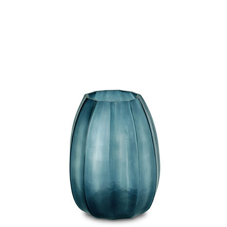 Vase - Koonam - Ocean Blue Indigo - M