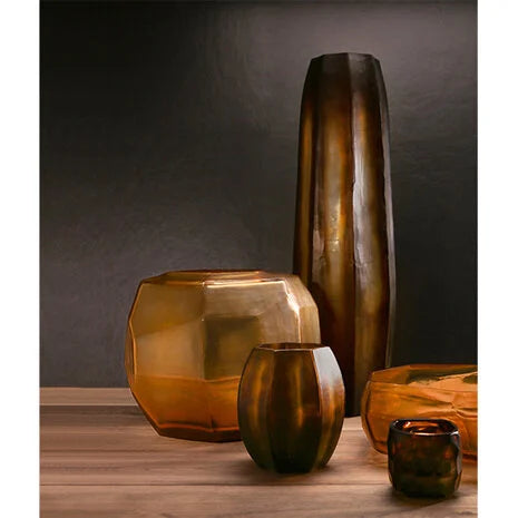 Vase - Koonam - Butter Brown - S