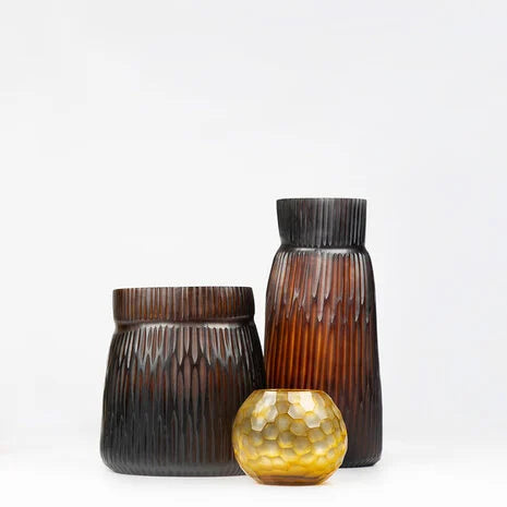 Vase - Mathura - Butter Brown - Tall