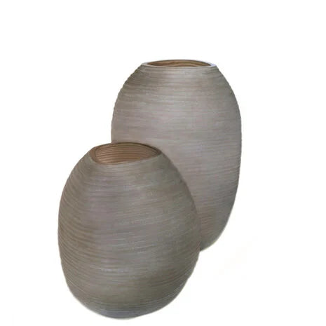 Vase - Patara - Smokegrey  - Round