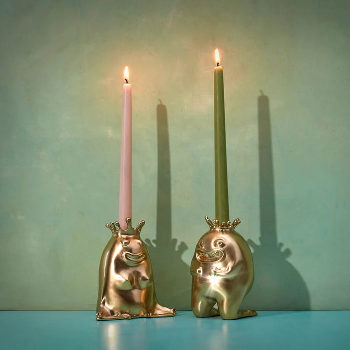 Haas King + Queen Candlesticks (Set of 2)