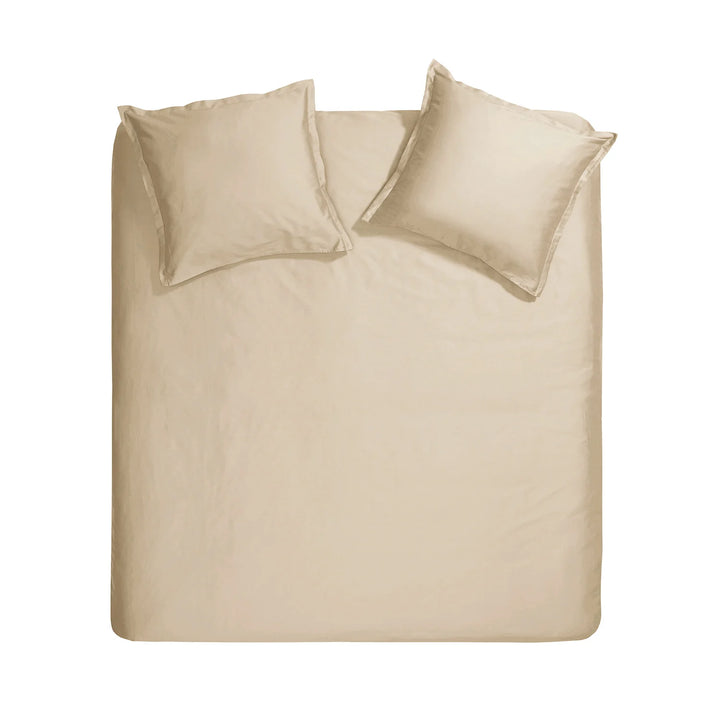 Dreamer Duvet Cover - Satin Light Sand