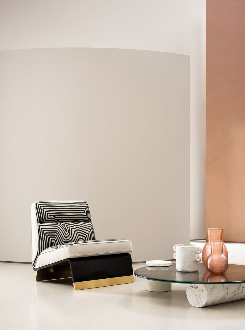 Armchair - Greta Special Edition Printed - By Draga & Aurel