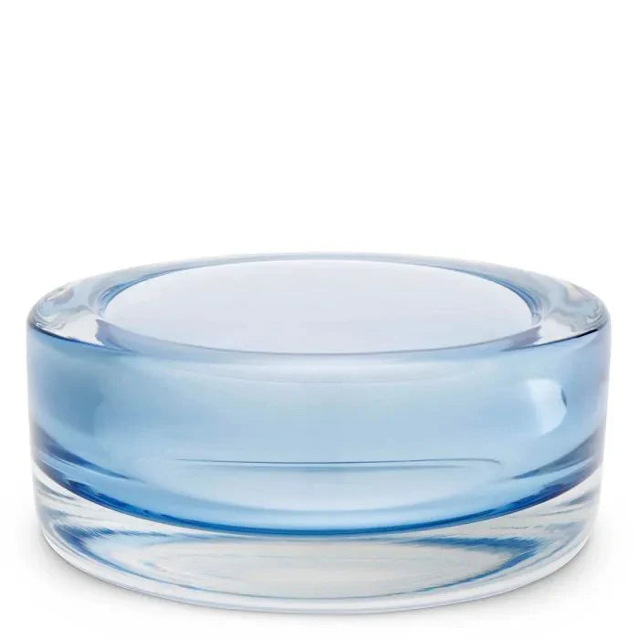 Bowl - Marcellus - light blue glass