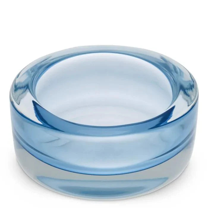 Bowl - Marcellus - light blue glass
