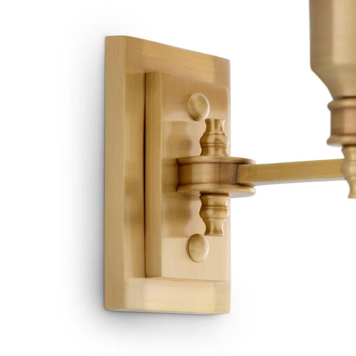 Wall Lamp - Lexington Double - Antique brass