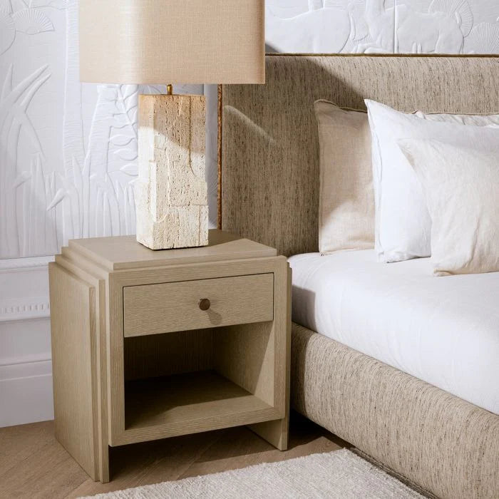 Nightstand ArtDeco - Washed Oak