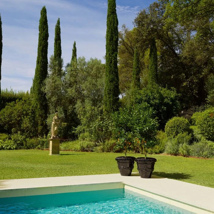 Outdoor Planter - Toulon - Black finish