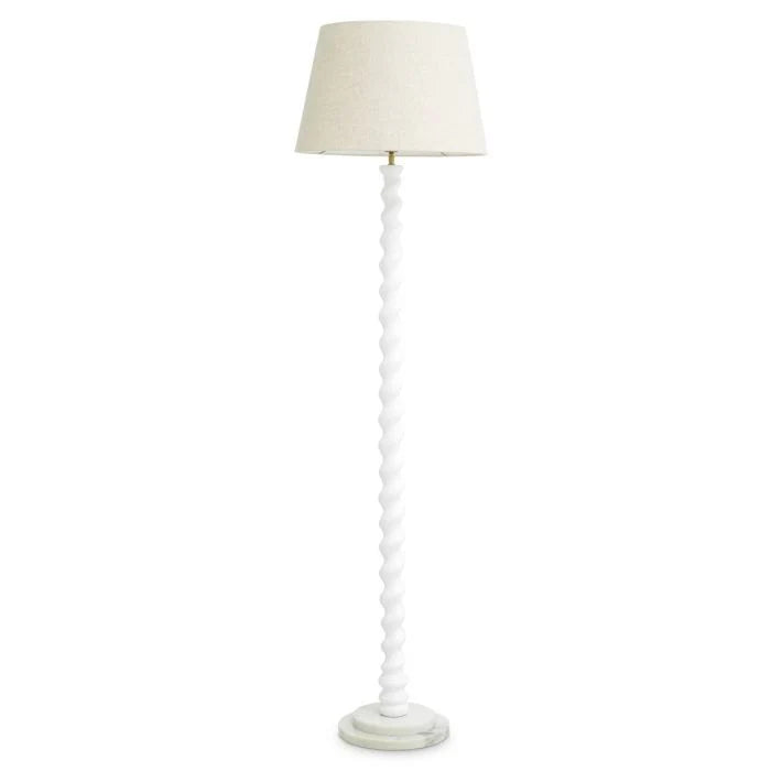 Floor Lamp - Massimo - Piano white finish