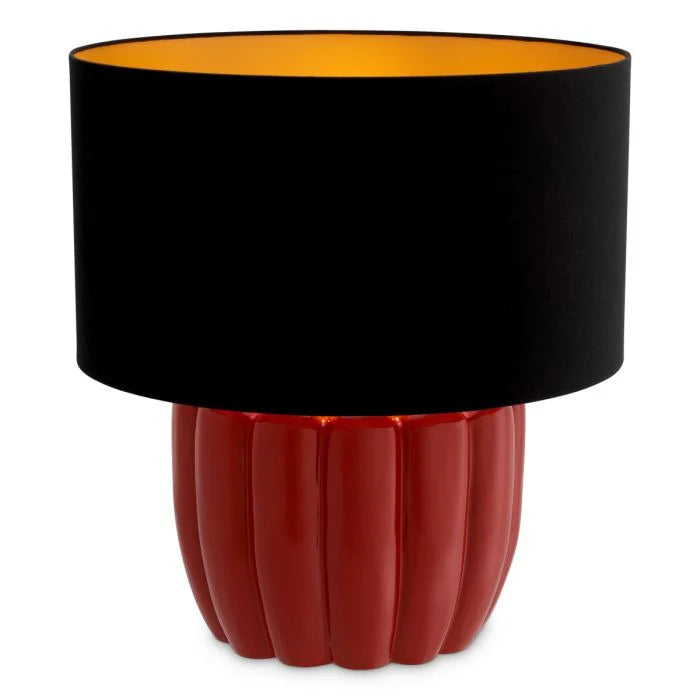 Table Lamp - Barocco - Red finish