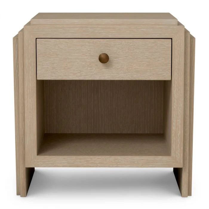 Nightstand ArtDeco - Washed Oak