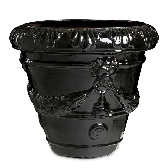 Outdoor Planter - Toulon - Black finish