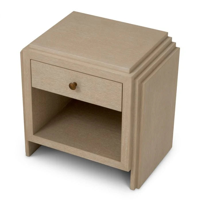 Nightstand ArtDeco - Washed Oak