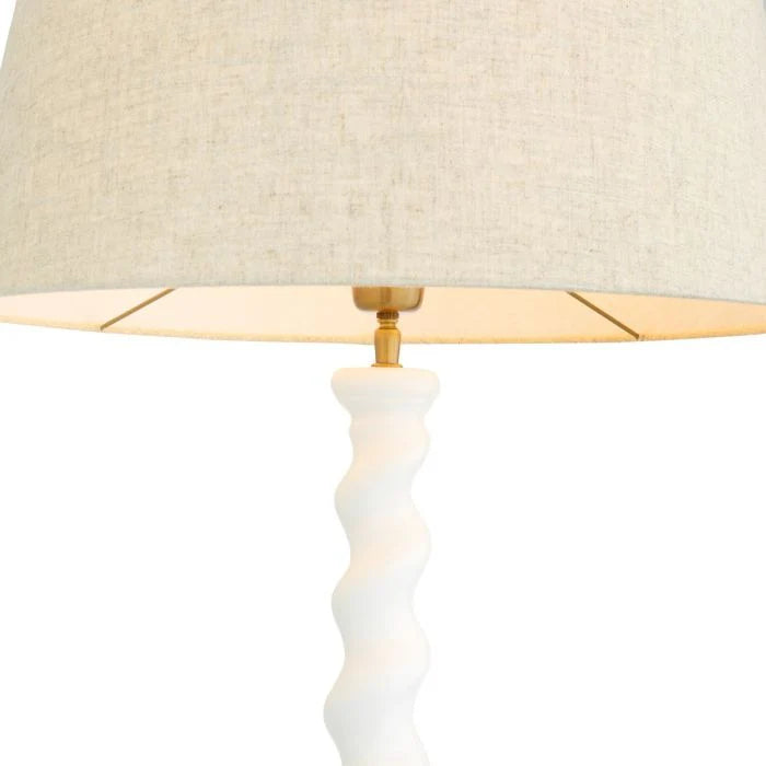 Floor Lamp - Massimo - Piano white finish