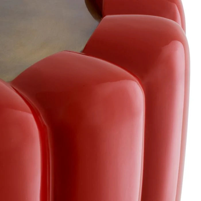 Table Lamp - Barocco - Red finish