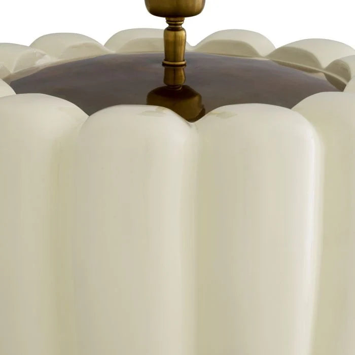 Table Lamp - Barocco - Off-white