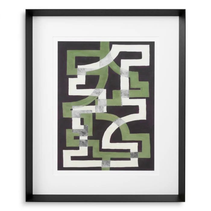 Print - Window Trellis - By Michael Willett - Set of 2