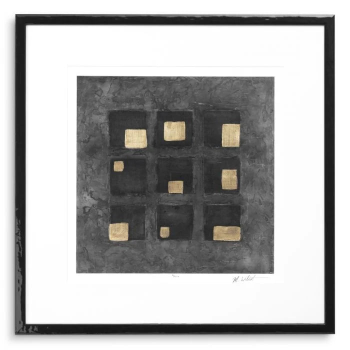 Print - Black Squares - By Michael Willett - Set of 2