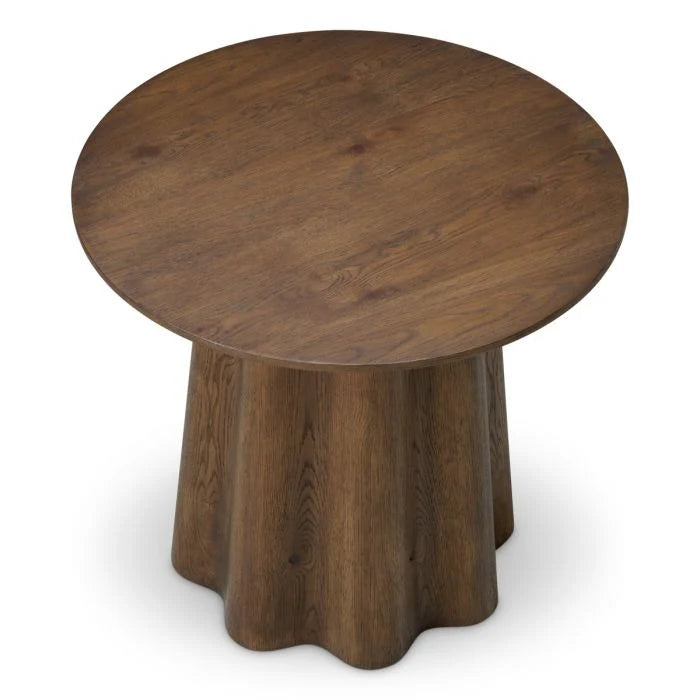 Side Table - Papyrus - Dark Brown Oak