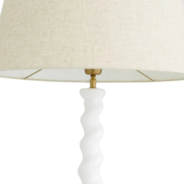Floor Lamp - Massimo - Piano white finish