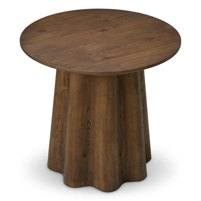 Side Table - Papyrus - Dark Brown Oak