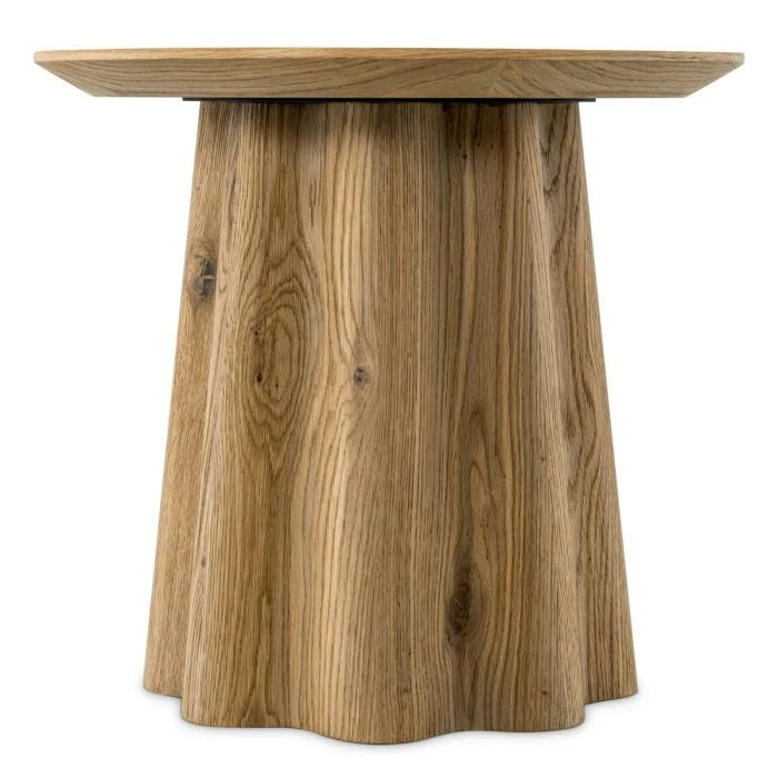 Side Table - Papyrus - Warm oak