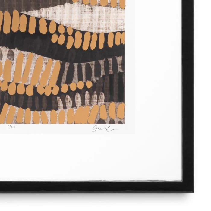 Print - Metallic Undulation - By June Erica Vess - set of 2