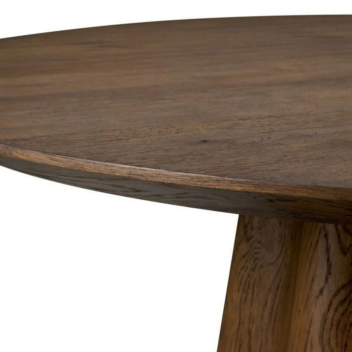 Side Table - Papyrus - Dark Brown Oak