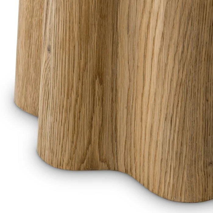 Side Table - Papyrus - Warm oak