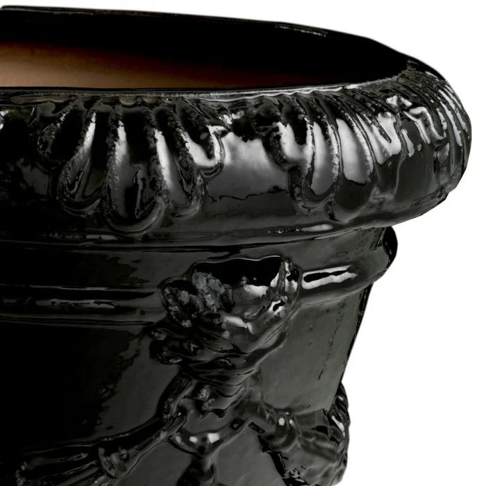 Outdoor Planter - Toulon - Black finish
