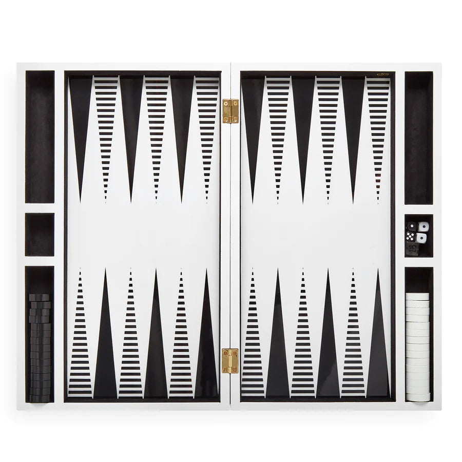 Op Art Backgammon Set