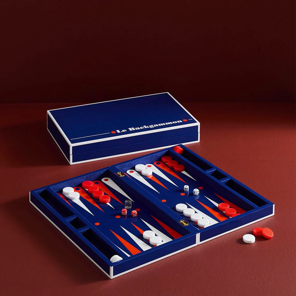 Le Backgammon Set - Blue