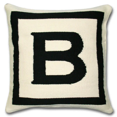 Reversible Letter Cushion - B